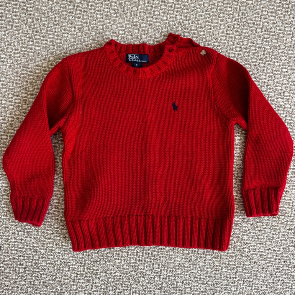 Polo by Ralph Lauren Kids Red Sweater